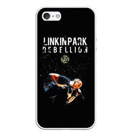Чехол для iPhone 5/5S матовый с принтом Честер Linkin Park в городе Новоалтайск, Силикон | Область печати: задняя сторона чехла, без боковых панелей | Тематика изображения на принте: chester bennington | linkin park | беннингтон честер | линкин парк