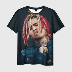 Мужская футболка 3D с принтом Lil Pump в городе Новоалтайск, 100% полиэфир | прямой крой, круглый вырез горловины, длина до линии бедер | esketit | esskeetit | gang | lil | pump | rap | качер | лил | маленький | насос | памп | репер | рэпер | рэппер | с дредами | эшкере | эшкерее | эшкереее | эшкерееее | эщкере | эщкерее | эщкереее | эщкерееее