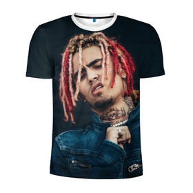 Мужская футболка 3D спортивная с принтом Lil Pump в городе Новоалтайск, 100% полиэстер с улучшенными характеристиками | приталенный силуэт, круглая горловина, широкие плечи, сужается к линии бедра | esketit | esskeetit | gang | lil | pump | rap | качер | лил | маленький | насос | памп | репер | рэпер | рэппер | с дредами | эшкере | эшкерее | эшкереее | эшкерееее | эщкере | эщкерее | эщкереее | эщкерееее