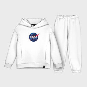 Детский костюм хлопок Oversize с принтом NASA в городе Новоалтайск,  |  | nasa | астронавт | астрофизика | космическое агенство | космонавт | космос | наса | скафандр   | шлем