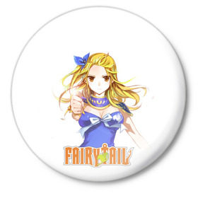 Значок с принтом fairy tail в городе Новоалтайск,  металл | круглая форма, металлическая застежка в виде булавки | Тематика изображения на принте: anime | fairy tail | hiro mashima | lucy hartfilia | magic | manga | аниме | люси хартфилия | магия | манга | хвост феи