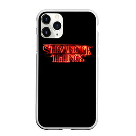 Чехол для iPhone 11 Pro матовый с принтом ST LOGO BRIGHT в городе Новоалтайск, Силикон |  | stranger things | одиннадцатая | очень странные дела
