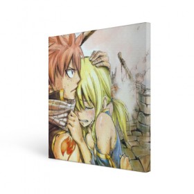 Холст квадратный с принтом fairy tail в городе Новоалтайск, 100% ПВХ |  | anime | fairy tail | hiro mashima | lucy hartfilia | magic | manga | аниме | люси хартфилия | магия | манга | хвост феи