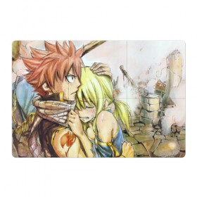 Магнитный плакат 3Х2 с принтом fairy tail в городе Новоалтайск, Полимерный материал с магнитным слоем | 6 деталей размером 9*9 см | anime | fairy tail | hiro mashima | lucy hartfilia | magic | manga | аниме | люси хартфилия | магия | манга | хвост феи