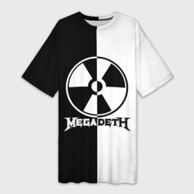 Платье-футболка 3D с принтом Megadeth в городе Новоалтайск,  |  | megadet | megadeth | группа | дирк вербурен | дэвид эллефсон | дэйв мастейн | кико лоурейро | мегадет | мегадетх | метал | рок | трэш | трэшметал | тяжелый | хард | хардрок | хеви | хевиметал