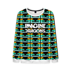 Мужской свитшот 3D с принтом Imagine Dragons в городе Новоалтайск, 100% полиэстер с мягким внутренним слоем | круглый вырез горловины, мягкая резинка на манжетах и поясе, свободная посадка по фигуре | альтернативный | американская | группа | драгонс | имеджин | инди | индирок | поп | рок | электроник