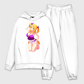 Мужской костюм хлопок OVERSIZE с принтом Lucy Hartfilia fairy tail в городе Новоалтайск,  |  | anime | fairy tail | hiro mashima | lucy hartfilia | magic | manga | аниме | люси хартфилия | магия | манга | хвост феи