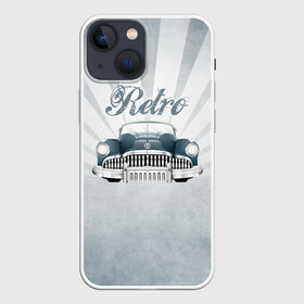 Чехол для iPhone 13 mini с принтом Ретро стайл 2 в городе Новоалтайск,  |  | auto | race | авто | автомобиль | гонки | классика | марка | машина | ретро