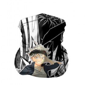 Бандана-труба 3D с принтом Black Clover в городе Новоалтайск, 100% полиэстер, ткань с особыми свойствами — Activecool | плотность 150‒180 г/м2; хорошо тянется, но сохраняет форму | Тематика изображения на принте: black clover | manga | аниме | астер | магия | манга | черный клевер