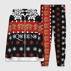 Женский костюм 3D с принтом Праздничный Queen в городе Новоалтайск,  |  | paul rodg | queen | quen | брайан мэй | глэм | группа | джон дикон | знак | квин | королева | красный | куин | меркури | меркьюри | мэркури | надпись | новогодний | новый год | поп | праздник | роджер тейлор