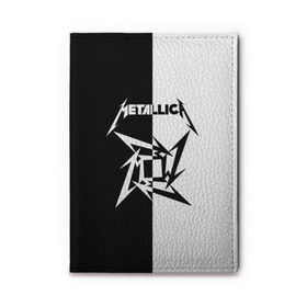 Обложка для автодокументов с принтом Metallica в городе Новоалтайск, натуральная кожа |  размер 19,9*13 см; внутри 4 больших “конверта” для документов и один маленький отдел — туда идеально встанут права | Тематика изображения на принте: metallica | группа | джеймс хэтфилд | кирк хэмметт | ларс ульрих | метал | металика | металлика | миталика | музыка | роберт трухильо | рок | трэш | трэшметал | хард | хардрок | хеви | хевиметал