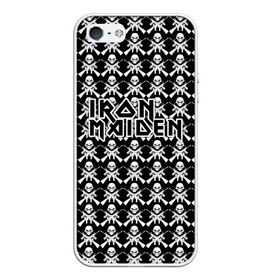 Чехол для iPhone 5/5S матовый с принтом Iron Maiden в городе Новоалтайск, Силикон | Область печати: задняя сторона чехла, без боковых панелей | iron maiden | адриан смит | айрон мейден | гроза | группа | дэйв мюррей | железная дева | ирон майден | метал | мрачный | музыка | песни | рок | стив харрис | тяжелый | флаг | хеви | хевиметал