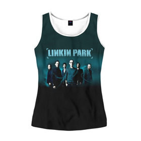 Женская майка 3D с принтом Linkin Park в городе Новоалтайск, 100% полиэстер | круглая горловина, прямой силуэт, длина до линии бедра | bennington | chester | linkin park | альтернативный | беннингтон | группа | ленкин | линкин | майк | метал | музыкант | ню | нюметал | парк | певец | рок | рэп | честер | электроник