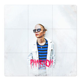 Магнитный плакат 3Х3 с принтом Pharaoh 2 в городе Новоалтайск, Полимерный материал с магнитным слоем | 9 деталей размером 9*9 см | Тематика изображения на принте: dead dynasty | pharaoh | pink phloyd | мертвая династия | фараон