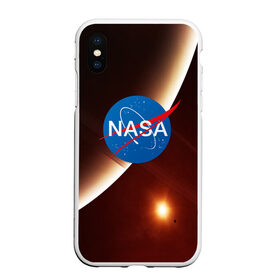 Чехол для iPhone XS Max матовый с принтом NASA SPACE в городе Новоалтайск, Силикон | Область печати: задняя сторона чехла, без боковых панелей | galaxy | nasa | space | астрономия | известные | космос | наса | планеты | сатурн