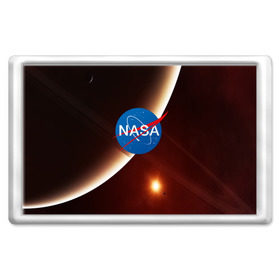 Магнит 45*70 с принтом NASA SPACE в городе Новоалтайск, Пластик | Размер: 78*52 мм; Размер печати: 70*45 | Тематика изображения на принте: galaxy | nasa | space | астрономия | известные | космос | наса | планеты | сатурн
