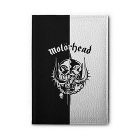 Обложка для автодокументов с принтом Motorhead в городе Новоалтайск, натуральная кожа |  размер 19,9*13 см; внутри 4 больших “конверта” для документов и один маленький отдел — туда идеально встанут права | Тематика изображения на принте: larry wallis | lucas fox | motorhead | motrhead | группа | кэмпбелл | лемми | метал | микки ди | мотор хед | моторхед | рок | тейлор | фил | хард | хардрок | хеви | хевиметал