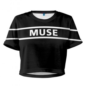 Женская футболка 3D укороченная с принтом Muse в городе Новоалтайск, 100% полиэстер | круглая горловина, длина футболки до линии талии, рукава с отворотами | muse | альтернативный | группа | доминик ховард | крис уолстенхолм | мосе | моус | моусе | муз | муза | музе | музыка | мусе | мэттью беллами | прогрессивный | рок | симфонический | спейс | спейсрок