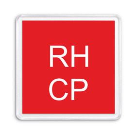 Магнит 55*55 с принтом RHCP в городе Новоалтайск, Пластик | Размер: 65*65 мм; Размер печати: 55*55 мм | frusciante | red hot chilli peppers | rock | кидис | перцы | рэд хот | фли | фрушчанте | чилли пэпперс | энтони киддис