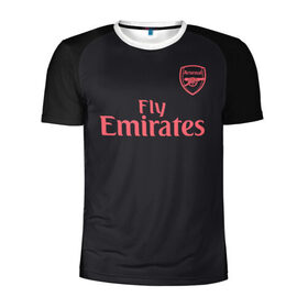 Мужская футболка 3D спортивная с принтом Ozil away 17-18 в городе Новоалтайск, 100% полиэстер с улучшенными характеристиками | приталенный силуэт, круглая горловина, широкие плечи, сужается к линии бедра | arsenal | barclays | campions | england | league | london | mesut | ozil | англия | арсенал | лига | лондон | месут | озил | чемпионов
