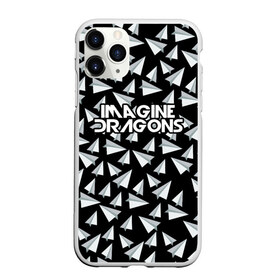 Чехол для iPhone 11 Pro Max матовый с принтом IMAGINE DRAGONS в городе Новоалтайск, Силикон |  | imagine dragons | бумажный самолетик | драгонс | самолетик