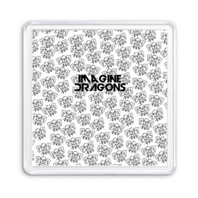 Магнит 55*55 с принтом IMAGINE DRAGONS в городе Новоалтайск, Пластик | Размер: 65*65 мм; Размер печати: 55*55 мм | bones | evolve | imagine dragons | new age | roses | skull | вокалист | группа | драгонс | известные | личности | молния | надписи | реп | розы | рок | скелет | триколор | цветок | черепа | яркие