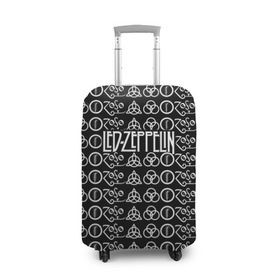 Чехол для чемодана 3D с принтом Led Zeppelin в городе Новоалтайск, 86% полиэфир, 14% спандекс | двустороннее нанесение принта, прорези для ручек и колес | led | led zeppelin | блюз | группа | джимми пейдж | джон генри бонэм | джон пол джонс | лед зепелен | лед зеппелин | метал | роберт плант | рок | тяжелый | фолк | хард | хардрок | хеви | хевиметал