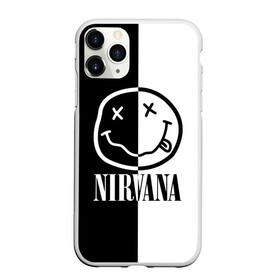 Чехол для iPhone 11 Pro матовый с принтом Nirvana в городе Новоалтайск, Силикон |  | cobain | kurt | nirvana | альтернативный | гранж | грол | группа | дональд | кобейн | курт | музыка | музыкант | надпись | нервана | нирвана | новоселич | певец | рок | смайл | смайлик | солист | язык