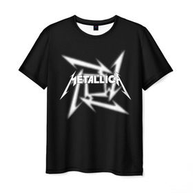 Мужская футболка 3D с принтом Metallica в городе Новоалтайск, 100% полиэфир | прямой крой, круглый вырез горловины, длина до линии бедер | american | band | cliff burton | dave mustaine | hard | james hatfield | jason newsted | kirk hammett | lars ulrich | metal | metallica | robert trujillo | rock | ron mcgowney | thrash | американская | джеймс хэтфилд | ларс ул | метал группа | трэш метал 
