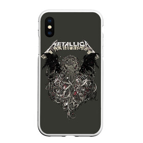 Чехол для iPhone XS Max матовый с принтом Metallica в городе Новоалтайск, Силикон | Область печати: задняя сторона чехла, без боковых панелей | american | band | cliff burton | dave mustaine | hard | james hatfield | jason newsted | kirk hammett | lars ulrich | metal | metallica | robert trujillo | rock | ron mcgowney | thrash | американская | джеймс хэтфилд | ларс ул | метал группа | трэш метал 