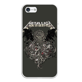 Чехол для iPhone 5/5S матовый с принтом Metallica в городе Новоалтайск, Силикон | Область печати: задняя сторона чехла, без боковых панелей | american | band | cliff burton | dave mustaine | hard | james hatfield | jason newsted | kirk hammett | lars ulrich | metal | metallica | robert trujillo | rock | ron mcgowney | thrash | американская | джеймс хэтфилд | ларс ул | метал группа | трэш метал 