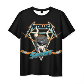 Мужская футболка 3D с принтом Metallica в городе Новоалтайск, 100% полиэфир | прямой крой, круглый вырез горловины, длина до линии бедер | american | band | cliff burton | dave mustaine | hard | james hatfield | jason newsted | kirk hammett | lars ulrich | metal | metallica | robert trujillo | rock | ron mcgowney | thrash | американская | джеймс хэтфилд | ларс ул | метал группа | трэш метал 