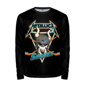 Мужской лонгслив 3D с принтом Metallica в городе Новоалтайск, 100% полиэстер | длинные рукава, круглый вырез горловины, полуприлегающий силуэт | american | band | cliff burton | dave mustaine | hard | james hatfield | jason newsted | kirk hammett | lars ulrich | metal | metallica | robert trujillo | rock | ron mcgowney | thrash | американская | джеймс хэтфилд | ларс ул | метал группа | трэш метал 