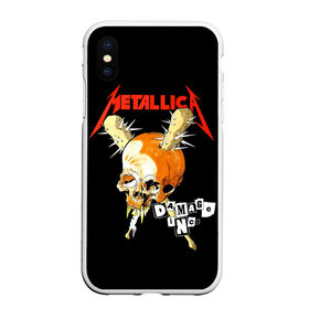 Чехол для iPhone XS Max матовый с принтом Metallica в городе Новоалтайск, Силикон | Область печати: задняя сторона чехла, без боковых панелей | american | band | cliff burton | dave mustaine | hard | james hatfield | jason newsted | kirk hammett | lars ulrich | metal | metallica | robert trujillo | rock | ron mcgowney | thrash | американская | джеймс хэтфилд | ларс ул | метал группа | трэш метал 