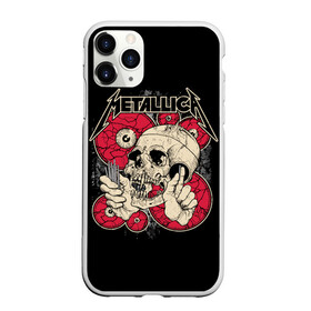 Чехол для iPhone 11 Pro матовый с принтом Metallica в городе Новоалтайск, Силикон |  | american | band | cliff burton | dave mustaine | hard | james hatfield | jason newsted | kirk hammett | lars ulrich | metal | metallica | robert trujillo | rock | ron mcgowney | thrash | американская | джеймс хэтфилд | ларс ул | метал группа | трэш метал 