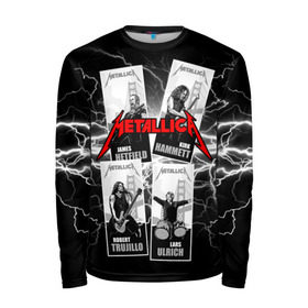 Мужской лонгслив 3D с принтом Metallica в городе Новоалтайск, 100% полиэстер | длинные рукава, круглый вырез горловины, полуприлегающий силуэт | cliff burton | dave mustaine | james hatfield | jason newsted | kirk hammett | lars ulrich | metallica | robert trujillo | rock | ron mcgowney | thrash | дж | джеймс хэтфилд | кирк хэмметт | клифф бёртон | ларс ульрих | метал группа | роберт трухильо | тр