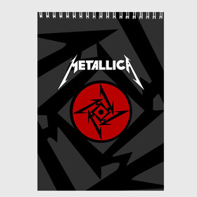 Скетчбук с принтом Metallica в городе Новоалтайск, 100% бумага
 | 48 листов, плотность листов — 100 г/м2, плотность картонной обложки — 250 г/м2. Листы скреплены сверху удобной пружинной спиралью | american | band | cliff burton | dave mustaine | hard | james hatfield | jason newsted | kirk hammett | lars ulrich | metal | metallica | robert trujillo | rock | ron mcgowney | thrash | американская | джеймс хэтфилд | ларс ул | метал группа | трэш метал 