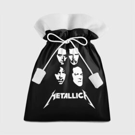 Подарочный 3D мешок с принтом Metallica в городе Новоалтайск, 100% полиэстер | Размер: 29*39 см | Тематика изображения на принте: american | band | cliff burton | dave mustaine | hard | james hatfield | jason newsted | kirk hammett | lars ulrich | metal | metallica | robert trujillo | rock | ron mcgowney | thrash | американская | джеймс хэтфилд | ларс ул | метал группа | трэш метал 
