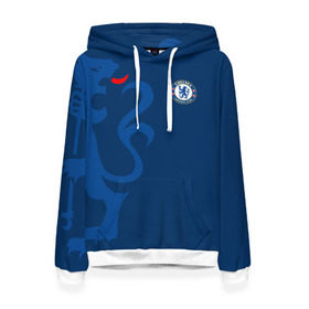Женская толстовка 3D с принтом Chelsea Uniform в городе Новоалтайск, 100% полиэстер  | двухслойный капюшон со шнурком для регулировки, мягкие манжеты на рукавах и по низу толстовки, спереди карман-кенгуру с мягким внутренним слоем. | chelsea | emirates | fc | абстракция | геометрия | зож | клуб | линии | мода | модные | мяч | спорт | спортивные | стиль | тренды | флаг россии | футбол | футбольный клуб | челси | экстрим | эмблема