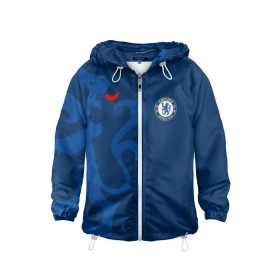Детская ветровка 3D с принтом Chelsea Uniform в городе Новоалтайск, 100% полиэстер | подол и капюшон оформлены резинкой с фиксаторами, по бокам два кармана без застежек, один потайной карман на груди | chelsea | emirates | fc | абстракция | геометрия | зож | клуб | линии | мода | модные | мяч | спорт | спортивные | стиль | тренды | флаг россии | футбол | футбольный клуб | челси | экстрим | эмблема