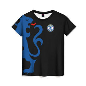 Женская футболка 3D с принтом Chelsea Uniform в городе Новоалтайск, 100% полиэфир ( синтетическое хлопкоподобное полотно) | прямой крой, круглый вырез горловины, длина до линии бедер | chelsea | emirates | fc | абстракция | геометрия | зож | клуб | линии | мода | модные | мяч | спорт | спортивные | стиль | тренды | флаг россии | футбол | футбольный клуб | челси | экстрим | эмблема