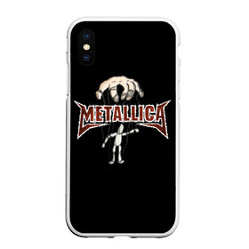 Чехол для iPhone XS Max матовый с принтом Metallica в городе Новоалтайск, Силикон | Область печати: задняя сторона чехла, без боковых панелей | american | band | cliff burton | dave mustaine | hard | james hatfield | jason newsted | kirk hammett | lars ulrich | metal | metallica | robert trujillo | rock | ron mcgowney | thrash | американская | джеймс хэтфилд | ларс ул | метал группа | трэш метал 