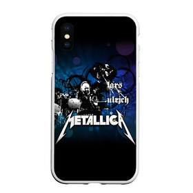 Чехол для iPhone XS Max матовый с принтом Metallica в городе Новоалтайск, Силикон | Область печати: задняя сторона чехла, без боковых панелей | american | band | cliff burton | dave mustaine | hard | james hatfield | jason newsted | kirk hammett | lars ulrich | metal | metallica | robert trujillo | rock | ron mcgowney | thrash | американская | джеймс хэтфилд | ларс ул | метал группа | трэш метал 