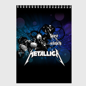Скетчбук с принтом Metallica в городе Новоалтайск, 100% бумага
 | 48 листов, плотность листов — 100 г/м2, плотность картонной обложки — 250 г/м2. Листы скреплены сверху удобной пружинной спиралью | american | band | cliff burton | dave mustaine | hard | james hatfield | jason newsted | kirk hammett | lars ulrich | metal | metallica | robert trujillo | rock | ron mcgowney | thrash | американская | джеймс хэтфилд | ларс ул | метал группа | трэш метал 