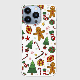 Чехол для iPhone 13 Pro С новым годом: в городе Новоалтайск, | | дед | елка | зима | мороз | рождество | снег | снеговик | сочельник