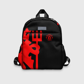 Детский рюкзак 3D с принтом МАНЧЕСТЕР ЮНАЙТЕД | FCMU | MANCHESTER UNITED в городе Новоалтайск, 100% полиэстер | лямки с регулируемой длиной, сверху петелька, чтобы рюкзак можно было повесить на вешалку. Основное отделение закрывается на молнию, как и внешний карман. Внутри дополнительный карман. По бокам два дополнительных кармашка | emirates | fc | manchester united | абстракция | геометрия | зож | клуб | линии | манчестер юнайтед | модные | мяч | россии | спорт | спортивные | стиль | тренды | футбол | футбольный клуб | экстрим | эмблема