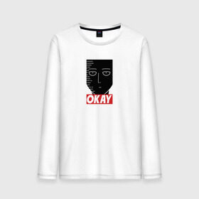Мужской лонгслив хлопок с принтом One-Punch Man в городе Новоалтайск, 100% хлопок |  | okay | one punch man