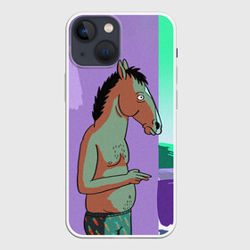 Чехол для iPhone 13 mini с принтом BoJack в городе Новоалтайск,  |  | bojack horseman | конь боджек | лошадь боджек