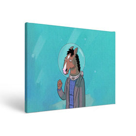 Холст прямоугольный с принтом BoJack в городе Новоалтайск, 100% ПВХ |  | bojack horseman | конь боджек | лошадь боджек