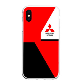 Чехол для iPhone XS Max матовый с принтом Mitsubishi в городе Новоалтайск, Силикон | Область печати: задняя сторона чехла, без боковых панелей | car | mitsubishi | race | авто | машина | митсубиси | митсубиши | мицубиси | мицубиши